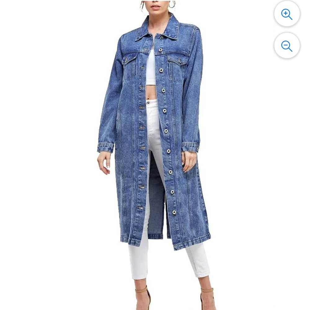 Long Denim Jacket